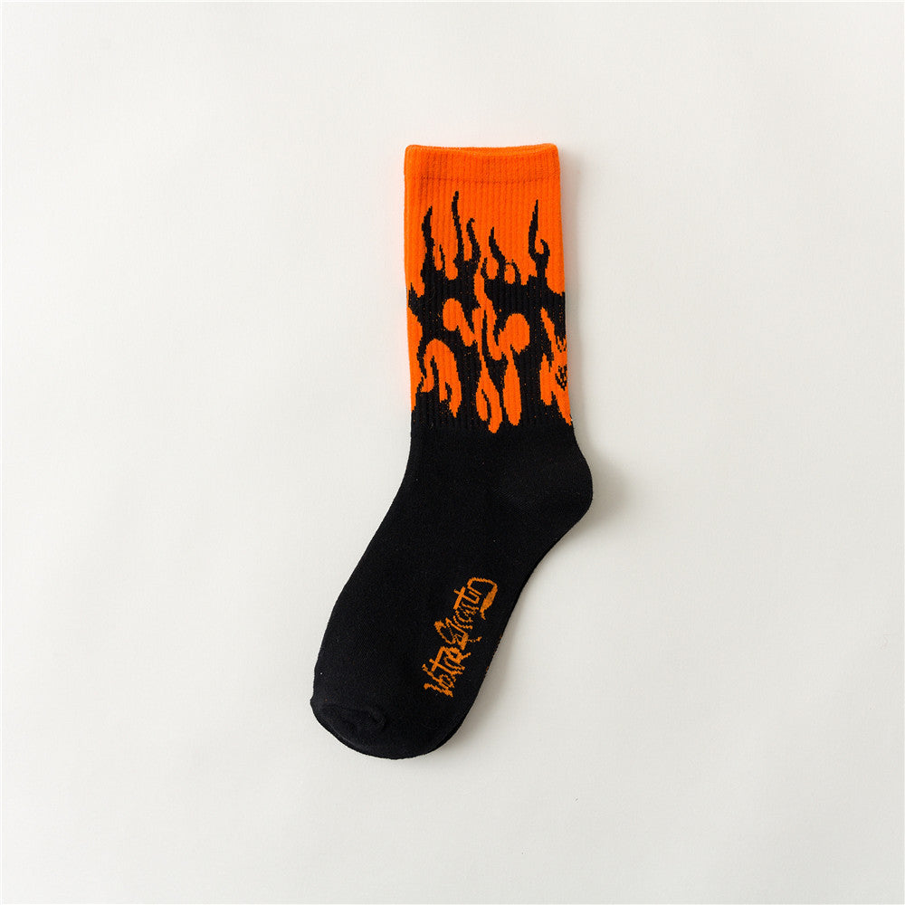 Socks men's middle tube socks