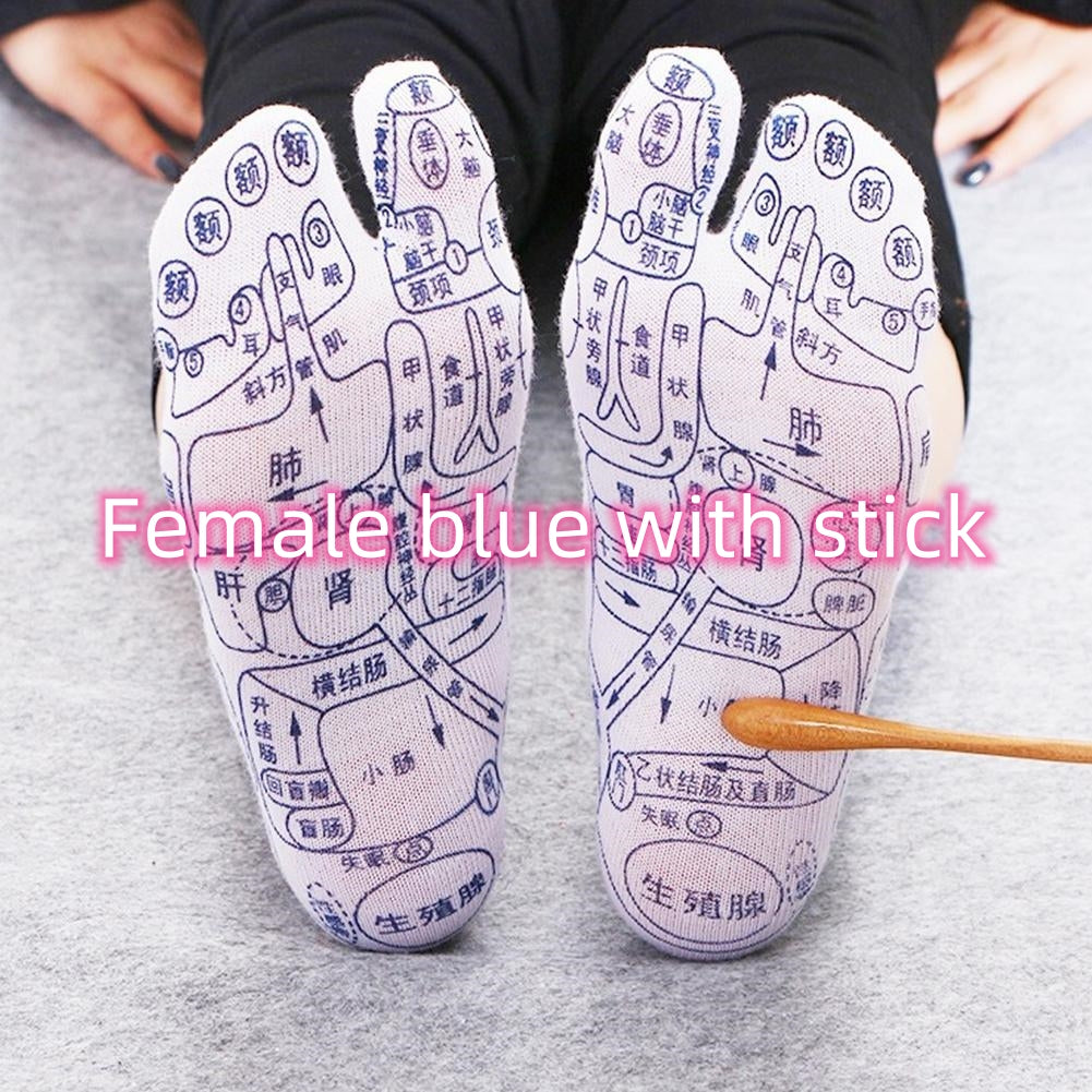 Foot acupuncture socks